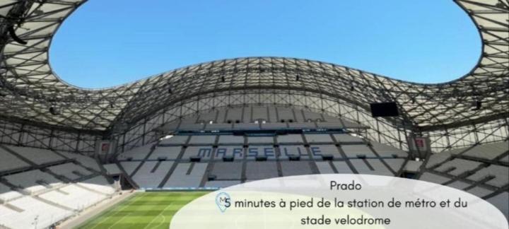 T4 Prado Velodrome Plage 3 Chambres Marseille Extérieur photo